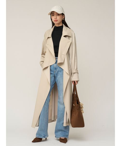 SNIDEL（スナイデル） トレンチコート コート Sustainableストール