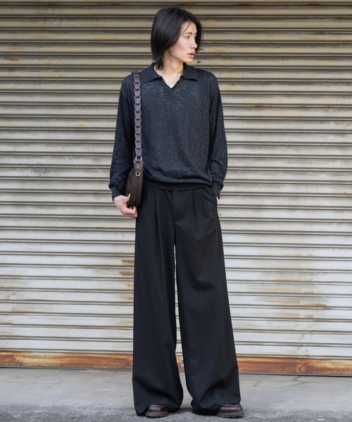 SINSS セーター ニット Slub skipper LS T-shirt / スラブスキッパー