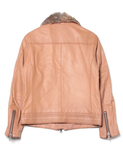 BURBERRY BLACK LABEL（バーバリーブラックレーベル） レザーブルゾン