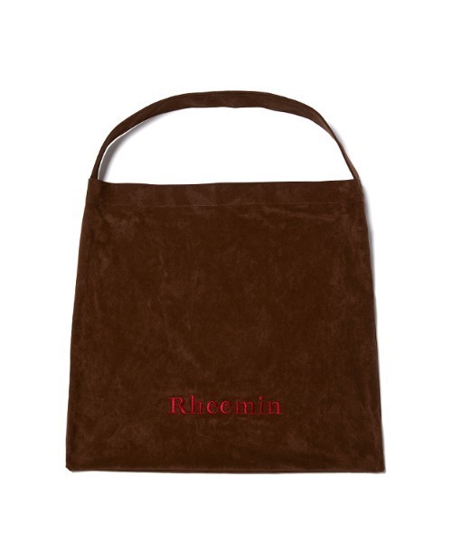 ショルダーバッグ バッグ SUEDE LETTER BAG レディースの画像