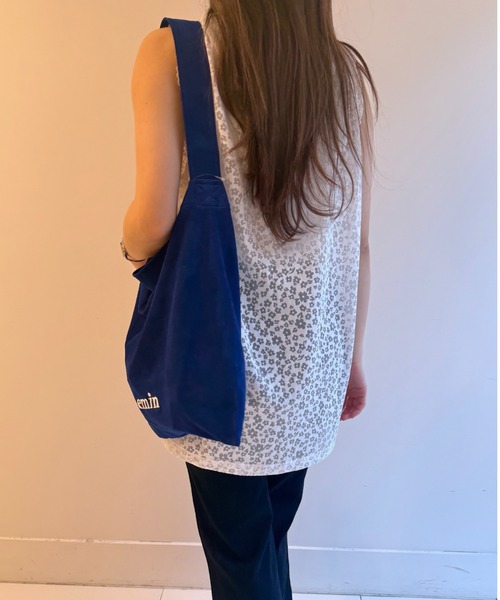 ショルダーバッグ バッグ SUEDE LETTER BAG レディースの画像