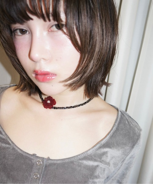 「musubore」 長袖カットソー FREE ベビーピンク レディース_画像5