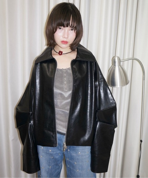 「musubore」 長袖カットソー FREE ベビーピンク レディース_画像8