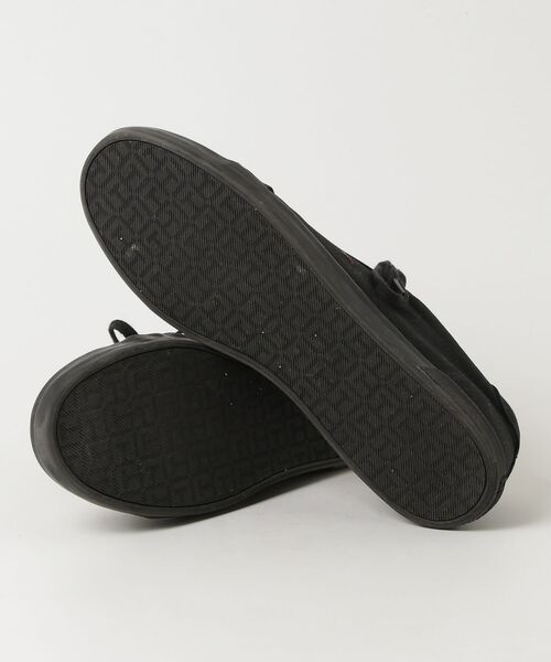 「TOMMY HILFIGER」 ローカットスニーカー 27cm ブラック メンズ_画像3