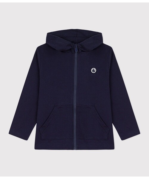 TUBE(パーカ) PETIT BATEAU（プチバトー） パーカー コットンジップアップパーカ