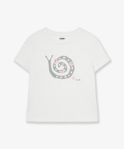 aeae tシャツ 半袖 SNAIL T-SHIRTS レディース メンズ : ZOZOTOWN