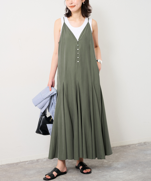 SLOBE IENA キャミワンピース SLOBE IENA（スローブイエナ） ワンピース フィブリルキャミワンピース