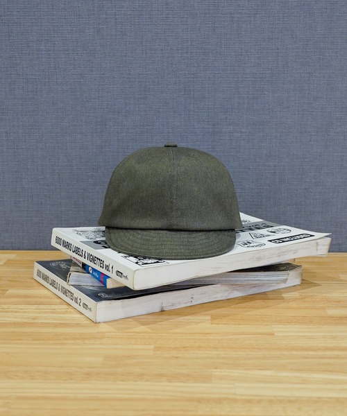 「Mighty Shine」 キャップ M グレイッシュベージュ メンズ_画像2