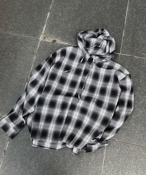 「XU」 長袖シャツ ONE SIZE ブラック メンズ_画像6