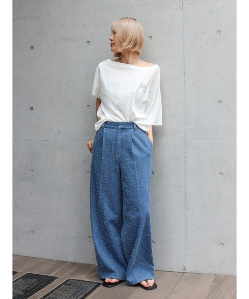 Ungrid（アングリッド） ワイドパンツ ジーンズ デニム デニムパンツ