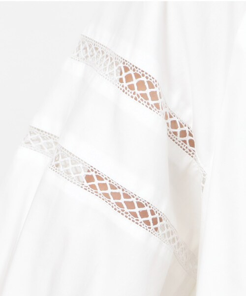 「OPAQUE.CLIP」 7分袖ワンピース 36 ホワイト レディース_画像9