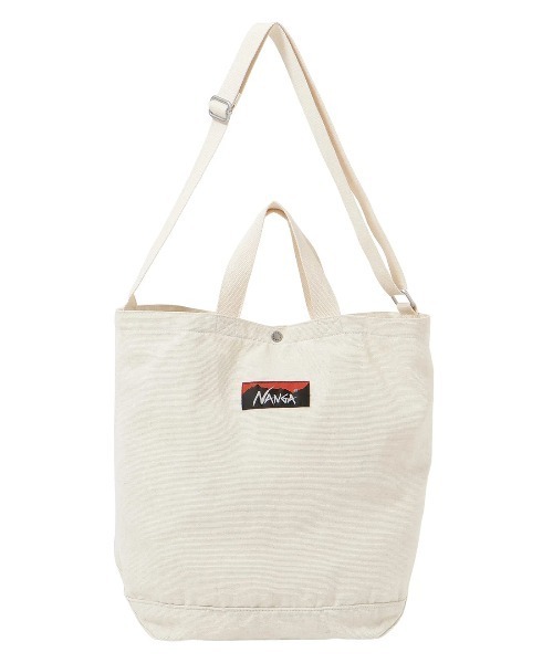 NANGA（ナンガ） トートバッグ LOGO 2WAY CANVAS TOTE BAG メンズ