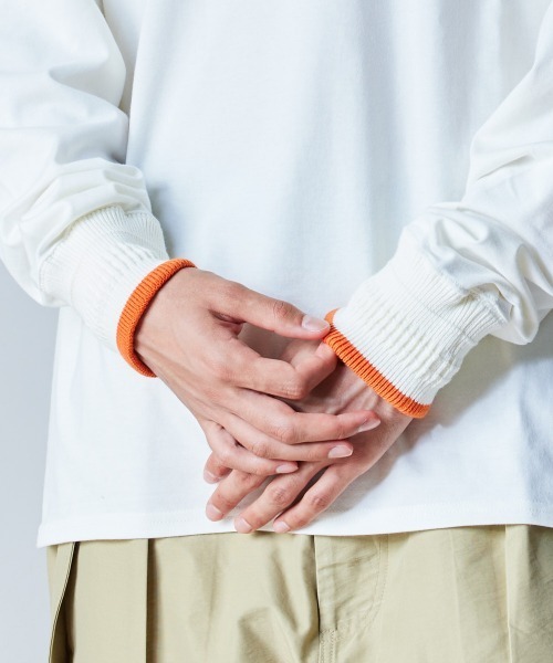 「rehacer」 長袖Tシャツ LARGE ホワイト メンズ_画像7