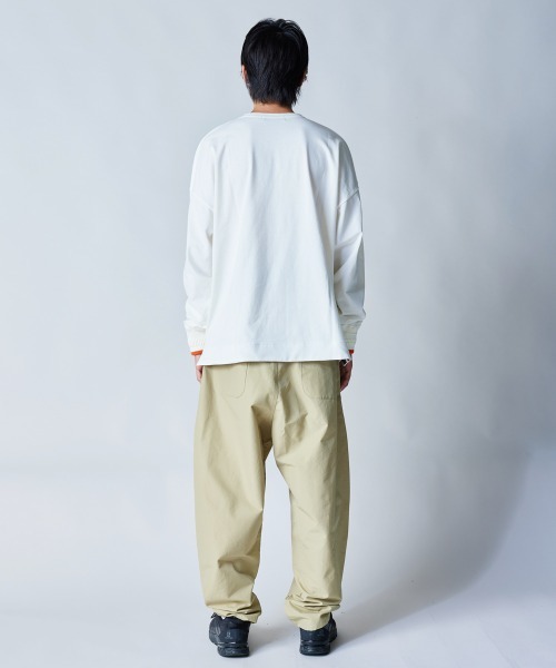 「rehacer」 長袖Tシャツ LARGE ホワイト メンズ_画像9