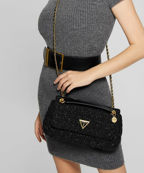 「Guess」 ショルダーバッグ ONE SIZE ブラック レディース