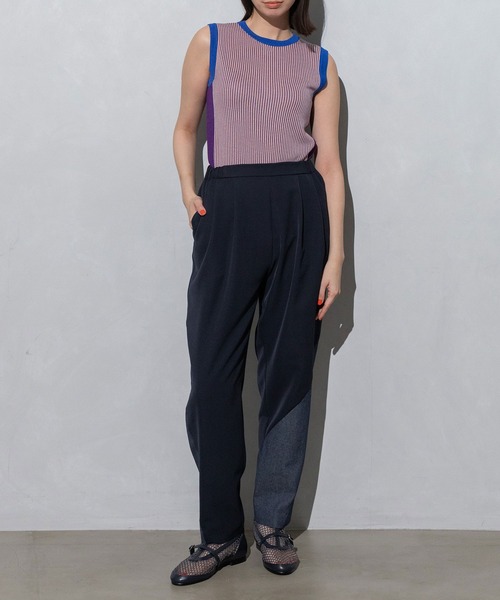 「MARECHAL TERRE」 パンツ MEDIUM グレー レディース_画像5