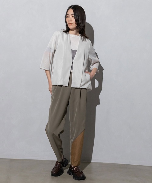 「MARECHAL TERRE」 パンツ MEDIUM グレー レディース_画像7