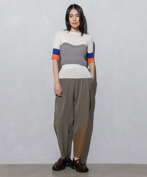 「MARECHAL TERRE」 パンツ MEDIUM グレー レディース_画像9