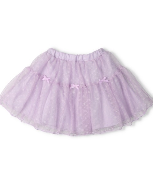 クレッシェントのスカート♡ Crescent スカート リボン付きチュールスカート キッズ 子供服 女の子