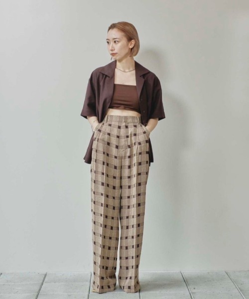 「TODAYFUL」 パンツ 38inch チョコ レディース