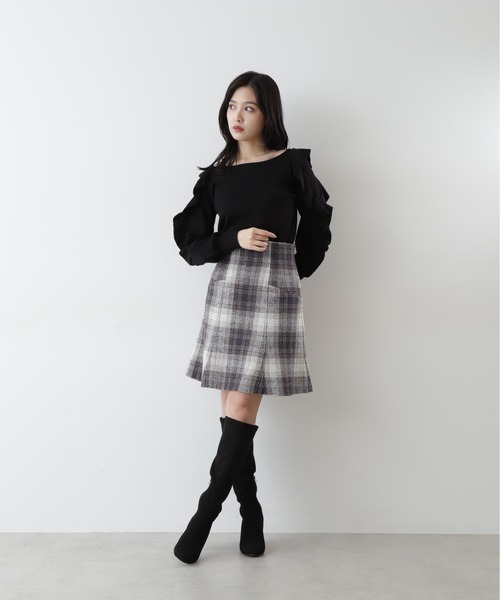 「JILL by JILL STUART」 長袖ニット FREE グリーン レディース_画像5