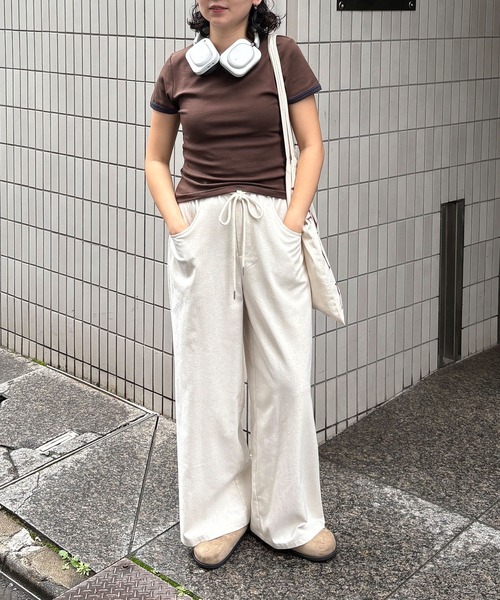 feepur（フェピュール） ワイドパンツ パンツ 「セットアップ可