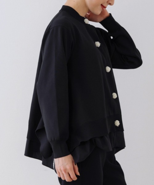 「Sono」 ニットカーディガン F ピンク レディース_画像5
