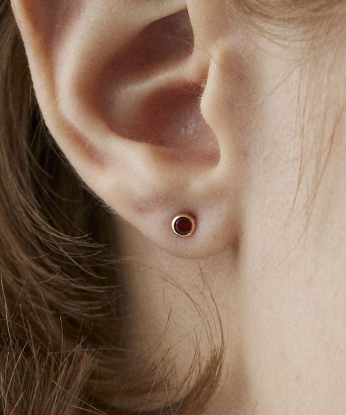 「CANAL 4℃」 ピアス(両耳用) FREE イエローゴールド レディース_画像2