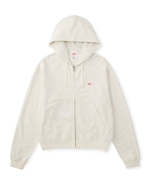 Danton（ダントン） ジップアップパーカー 36 チャコール レディース