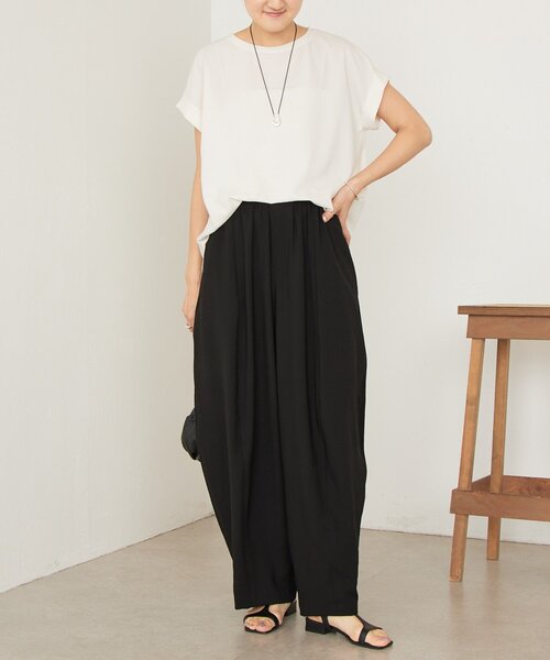 BEARDSLEY（ビアズリー） ワイドパンツ パンツ ストレッチジョーゼット