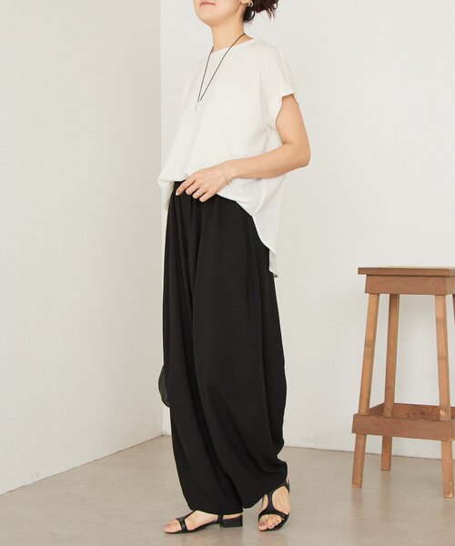 BEARDSLEY（ビアズリー） ワイドパンツ パンツ ストレッチジョーゼット
