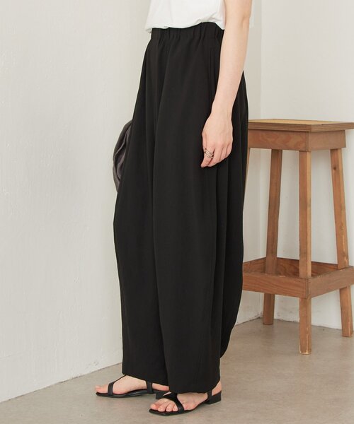 BEARDSLEY（ビアズリー） ワイドパンツ パンツ ストレッチジョーゼット