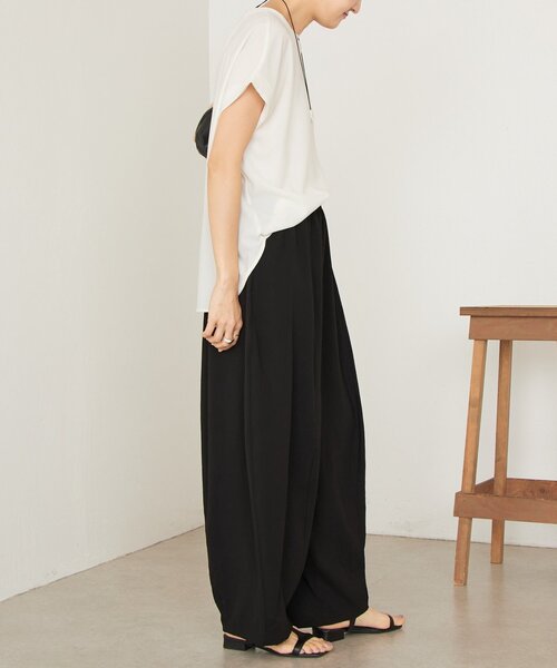 BEARDSLEY（ビアズリー） ワイドパンツ パンツ ストレッチジョーゼット