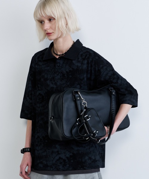 HMWR出品 AIVER（アイバー） ポロシャツ オパール加工シアー天竺ポロ メンズ