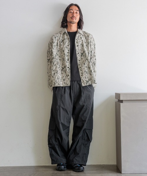 「HEREIAM」 長袖シャツ MEDIUM ブラック メンズ_画像9