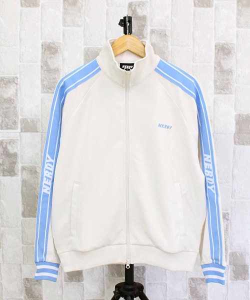 NERDY ジャージブルゾン M ライトパープル メンズ : ZOZOTOWN Yahoo!店
