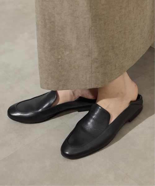 「SLOBE IENA」 スリッポン 23cm ブラック レディース
