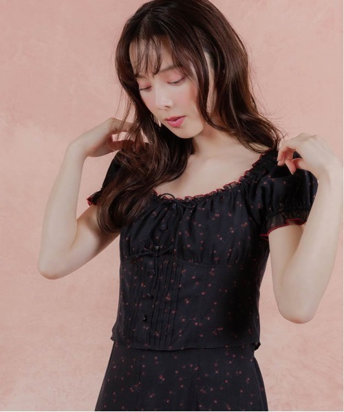 RANDA（ランダ） ワンピース 「Cherry＆Strawberry」チェリープリント