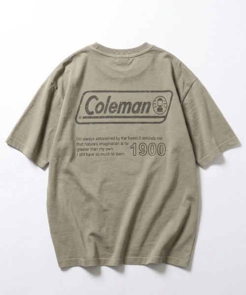 Coleman（コールマン） tシャツ 2026SS Coleman/コールマン ピグメント