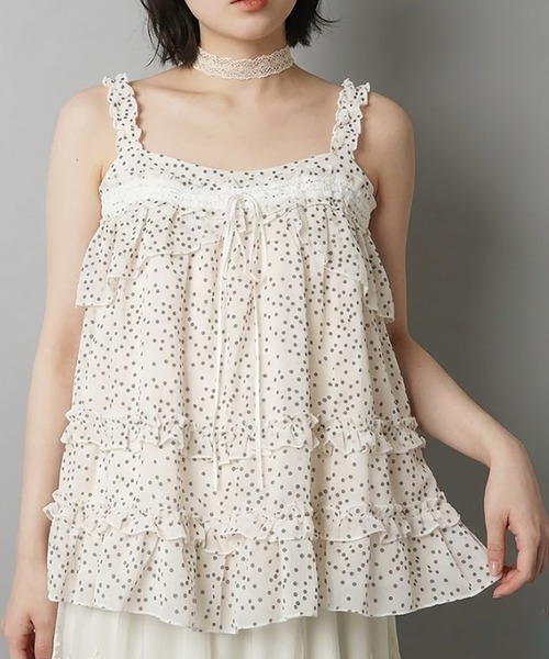 SPINNS（スピンズ） チュニック キャミチュニック/ドット/NEO森ガール