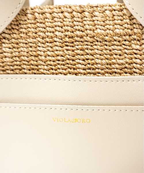 VIOLAd'ORO（ヴィオラドーロ） かごバッグ カゴバッグ 「VIOLAd'ORO