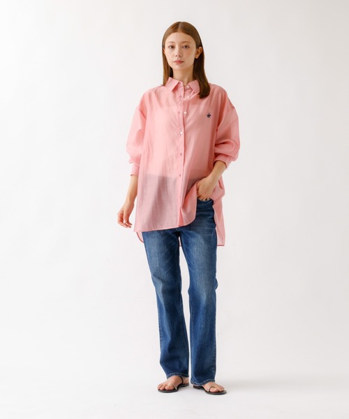 「Healthy denim」 デニムパンツ 24 インディゴブルー レディース_画像4