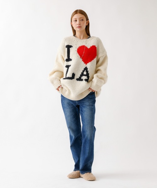「Healthy denim」 デニムパンツ 24 インディゴブルー レディース_画像7