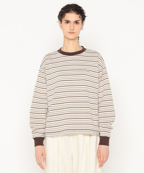 「DANTON」 長袖カットソー X-SMALL イエロー系その他 レディース | Danton | 03