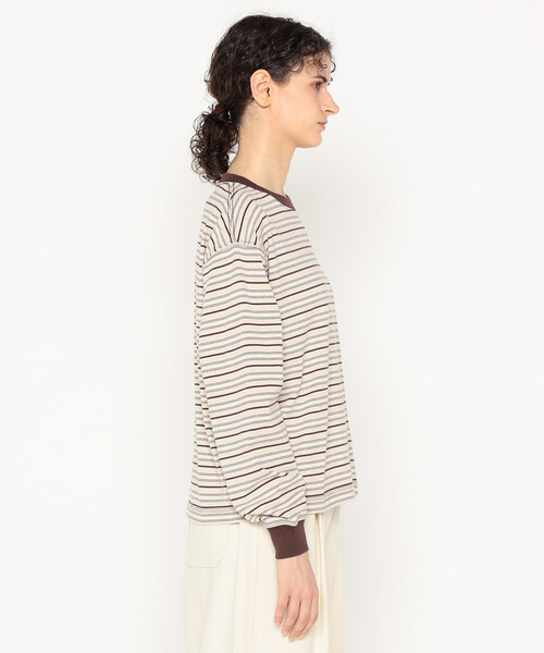 「DANTON」 長袖カットソー X-SMALL イエロー系その他 レディース | Danton | 05