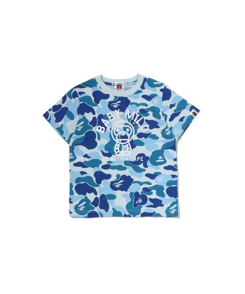 A BATHING APE（アベイシングエイプ） tシャツ ABC CAMO BABY MILO
