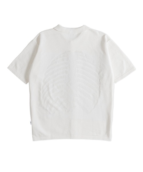 「FTW」 ニットカーディガン LARGE アイボリー メンズ_画像8