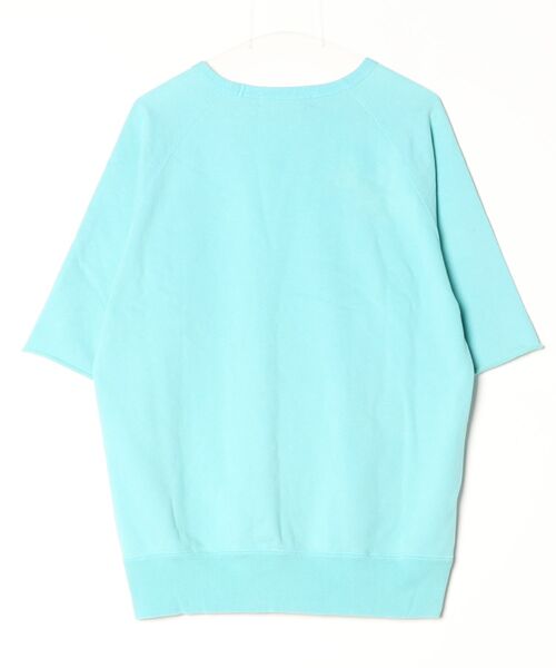 「REMI RELIEF」 半袖カットソー X-LARGE ブルー レディース_画像2
