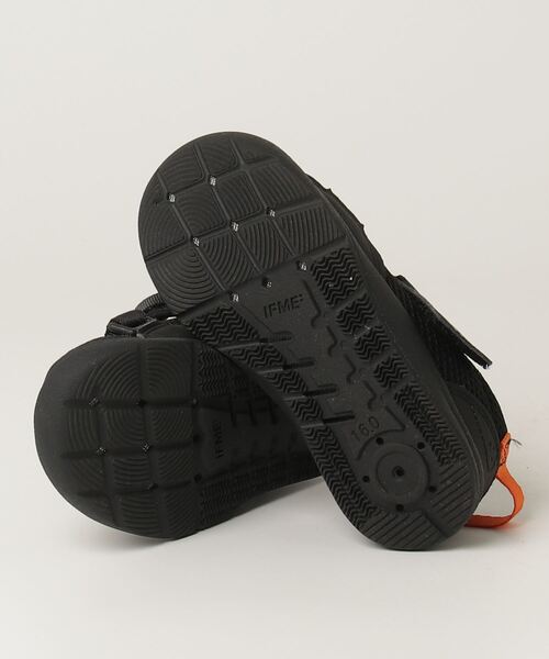 「IFME」 「KIDS」フラットサンダル 16.0cm ブラック キッズ_画像3
