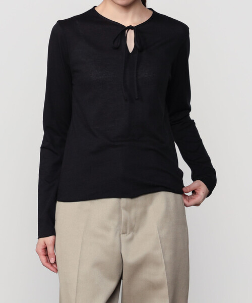 tシャツ LE GLAZIK | アムンゼン リボンタイプルオーバー WOMEN レディース | LE GLAZIK | 01